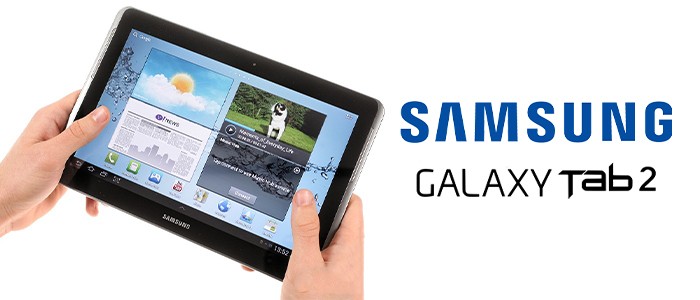 تبلت سامسونگ Galaxy Tab 2 P5100 10.1inch در دست کاربر