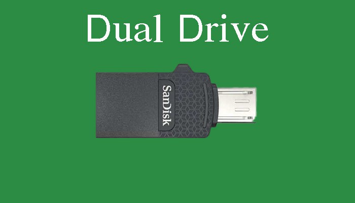 فلش مموری سن دیسک‎‎‏ ‏Dual Drive 64GB‎