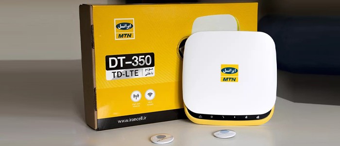 مودم TD-LTE تک نت DT-350 با 300 گیگ اینترنت 12 ماهه