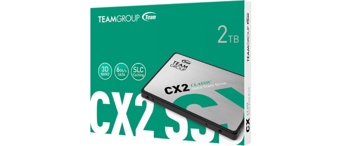 حافظه اس اس دی تیم گروپ CX2 2TB T253X6002T0C101