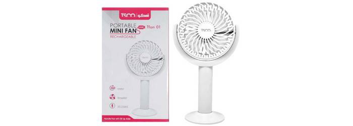 پنکه یو اس بی رومیزی تسکو T FAN 01