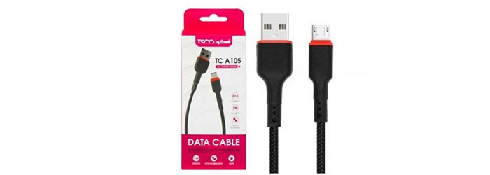 کابل تبدیل USB به TYPE-C تسکو 1 متر TC C105