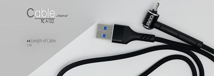 کابل تبدیل USB به MicroUSB تسکو 1 متر TC A105