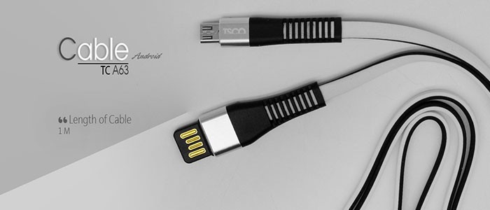 کابل مبدل تسکو USB To microUSB 1m TC A63