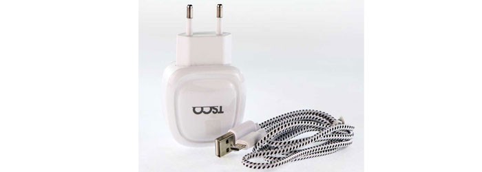 شارژر دیواری تسکو TTC 46 با کابل Micro USB 