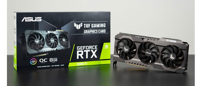 کارت گرافیک ایسوس TUF-RTX3060TI-O8G-GAMING