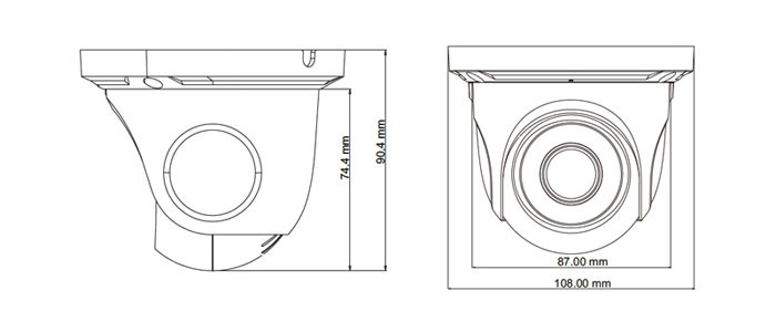 دوربین مداربسته آنالوگ دام TVT TD-7520AS1L D/IR1