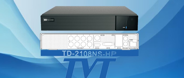 دستگاه دی وی آر تی وی تی TD-2108NS-HP 8CH