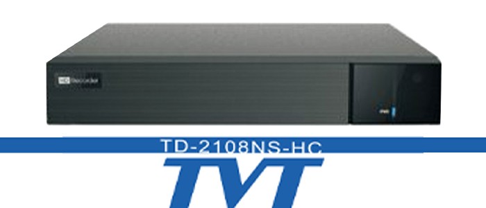 دستگاه دی وی آر TVT TD-2108NS-HP 8CH