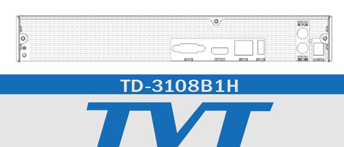 دستگاه تی وی تی TD-3108B1H 8CH