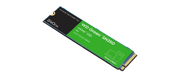 هارد SSD وسترن دیجیتال 480 گیگابایت Green SN350 M.2