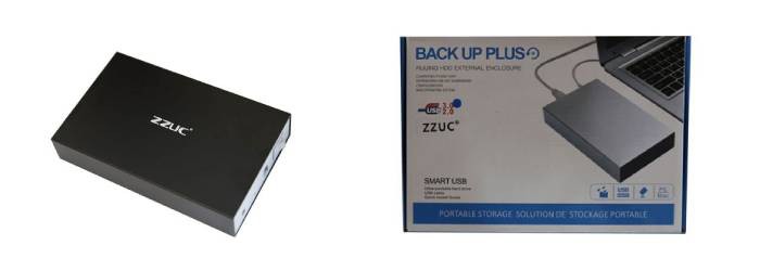 باکس تبدیل هارد 3.5 اینچی USB3.0 به ساتا ZZUC